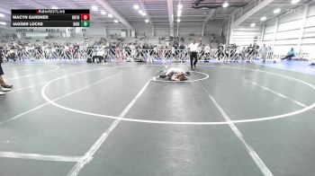 95 lbs Rr Rnd 3 - Macyn Gardner, Untouchables vs Jagger Locke, Ragin Raisins Catawba ES