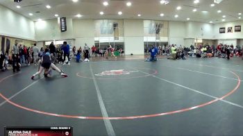 117 lbs Cons. Round 2 - Ella France, Indiana vs Alayna Dale, Franklin Wrestling Club