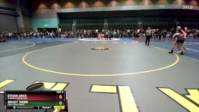 103-111 lbs Round 1 - Brody Webb, Gold Rush Reno vs Ethan Arce, Sunkids Wrestling