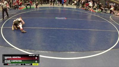 70 lbs Quarterfinal - Ryker Carpenter, Shootbox vs Samuel Henstra, JWC