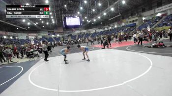 95 lbs Rr Rnd 1 - Charlie Perea, Mile High WC vs Noah Yakich, Black Fox Wrestling Academy