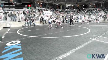 61 lbs Semifinal - Jonah Aguayo, Grove Takedown Club vs Josias Henley, Skiatook Youth Wrestling