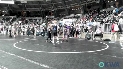 67 lbs Consi Of 8 #2 - Dominic Mendez, Claremore Wrestling Club vs Graham Schmelz, Victory Youth Wrestling