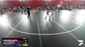 78 lbs Round 4 - Alexander Kuderer, LaCrosse Area Wrestlers vs Masyn Volkman, Aviators Wrestling