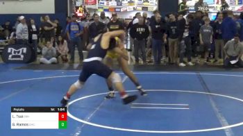 138 lbs Prelims - Larry Tsai, Council Rock North vs Gianmarco Ramos, Canon-McMillan