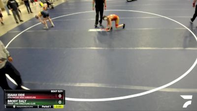 102 lbs Quarterfinal - Brody Daly, Prior Lake Wrestling Club vs Isaiah Eide, Stillwater Area Wrestling