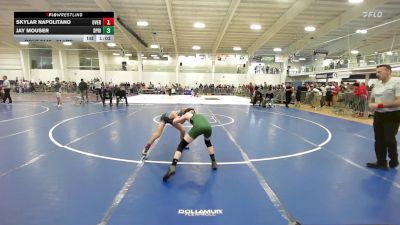 81 lbs Round Of 16 - Skylar Napolitano, Overcomer Training Center vs Jay Mouser, Springfield VT