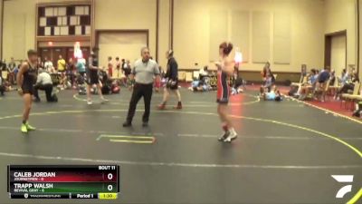 90 lbs Round 4 (6 Team) - Caleb Jordan, Journeymen vs Trapp Walsh, Revival Gray