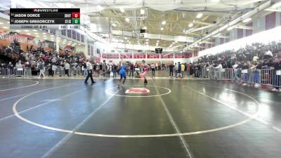 165 lbs Consi Of 8 #1 - Joseph Gregorczyk, Saint John's vs Jason Dorce, Southeastern