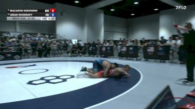 97 kg Champ. Rd Of 16 - MacAron Kukowski, Minnesota Storm vs Arian Khosravy, California