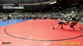 83 lbs Semifinal - Mackenzie Amidon, MANTANONA-TC vs Sophia Valdez, Betterman Elite