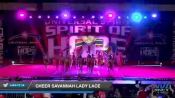 Cheer Savannah Lady Lace [2021 Senior Medium 6 Day 2] 2021 Universal Spirit: Spirit of Hope National Championship