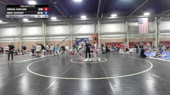 48 kg Rr Rnd 4 - Abigail Garland, New England Trappers Black - GHSE vs Remy Whitney, Oklahoma LTD - GHSE