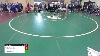 160 lbs Consi Of 8 #1 - Nels DeAlmeida, Pinkerton Academy vs Calvin Stiles, Minnechaug