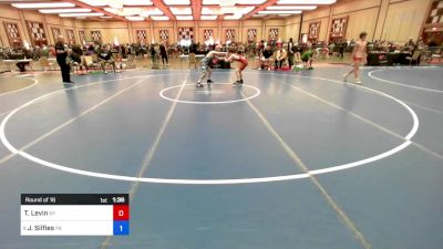 120 lbs Round Of 16 - Tristan Levin, Ny vs Jack Silfies, Pa