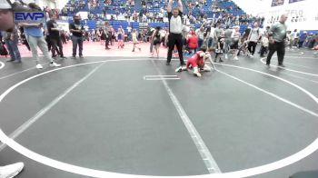 67 lbs Semifinal - Tucker Novotny, Pawnee Peewee Wrestling vs Linkin Yaunt, Cushing