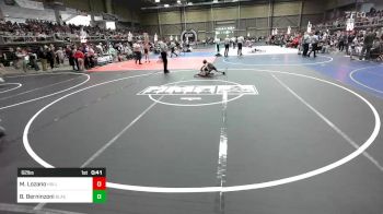 62 lbs Quarterfinal - Michael Lozano, Holly Youth Wrestling vs Braxton Berninzoni, Black Fox Wr Ac