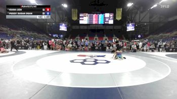 100 lbs 5th Place Match - Kiana Lien, CA vs Peggy Susan Dean, CO