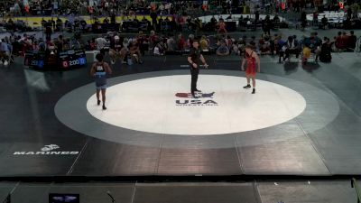 150 lbs Rnd Of 128 - Cooper Sheesley, CA vs Jaedon Calderon, IL