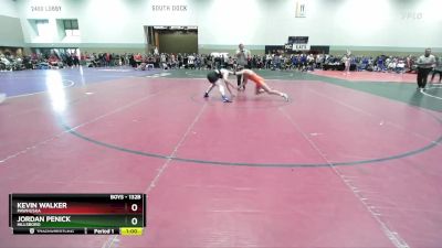 132B Cons. Round 1 - Kevin Walker, Pawhuska vs Jordan Penick, Hillsboro