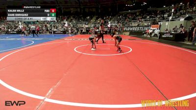 55 lbs Consi Of 8 #1 - Kaleb Millz, Pomona Elite vs Zane Enriquez, Takedown Elite