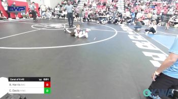 64 lbs Consi Of 8 #2 - Brody Harris, Bartlesville Wrestling Club vs Colby Davis, Verdigris Youth Wrestling