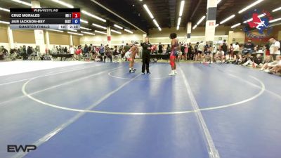 150 lbs Quarterfinal - Cruz Morales, NB Elite Wrestling Club vs Jair Jackson-Bey, Best Trained Wrestling
