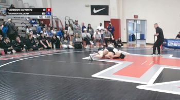 117 lbs 1st Place Match - Mariah Dillard, Wayland Baptist University vs Addison Saporito, Ottawa University