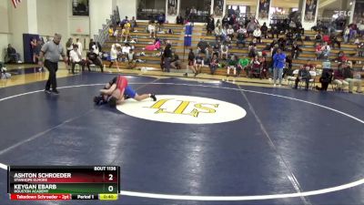 146 lbs Cons. Round 1 - Keygan Ebarb, Houston Academy vs Ashton Schroeder, Stanhope Elmore