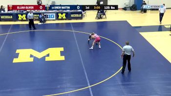 Indiana vs Michigan | 2018 NCAA Wrestling