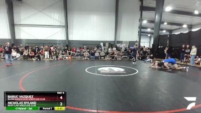 189.6 Round 1 - Baruc Vazquez, Blaine Barracudas Wrestling Club vs Nicholas Nyland, Bear Claw Wrestling Club