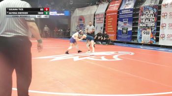 105 Class 2 lbs Cons. Round 2 - Alyssa Dietiker, Timberland vs Juliana Tice, North Kansas City