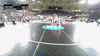 Boys 1B/2B 132 Cons. Round 2 - Seth Finley, Mary Walker vs Brayden Fridye, Tonasket