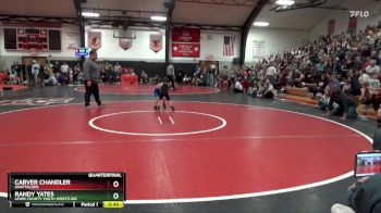 Bracket 3 lbs Quarterfinal - Carver Chandler, Unattached vs Randy Yates, Lewis County Youth Wrestling