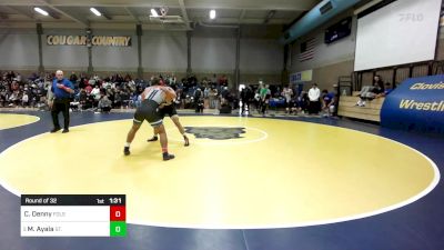 198 lbs Round Of 32 - Colin Denny, Folsom vs Mark Ayala, St. John Bosco