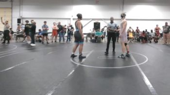 132 lbs Cons. Round 1 - Liam Carr, Junior Raiders Wrestling Club vs Mason Long, Rising Sun