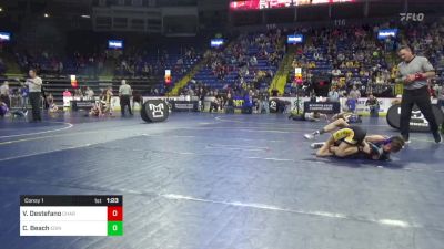 60 lbs Consy 1 - Vincenzo Destefano, Charleroi vs Camden Beach, Edinboro