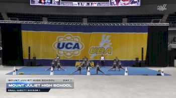 Mount Juliet High School - Mount Juliet High School [2025 Small Varsity Division I Day 1] 2025 UCA Space Center Regional