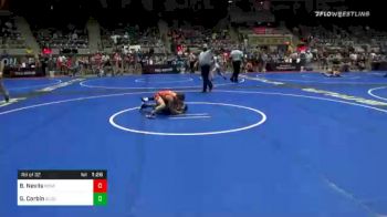 73 lbs Prelims - Blake Nevils, Honey Badger WC vs Gavin Corbin, Bloodlines Youth Wrestling