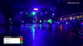 109 lbs Consi Of 8 #2 - Logan Brown, Rapid City Cobblers vs Royce Uhrig, Gunnison Dusters