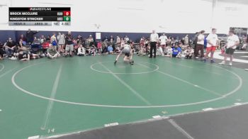 120 lbs 5th Place - Brock McClure, Heart Of A Lion vs Kingston Stricker, Ares-MS