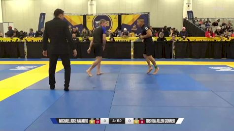 Joshua Allen Conner vs Michael Jose Navarro 2024 World IBJJF Jiu-Jitsu No-Gi Championship