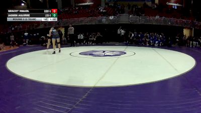 135 lbs Round 3 (3 Team) - Jasmin Aguirre, Lexington vs Gracey Knajdl, Kearney