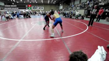 157B 1st Place Match - Thomas Nelson, Klein vs Solomon Dalecke, Pine Creek