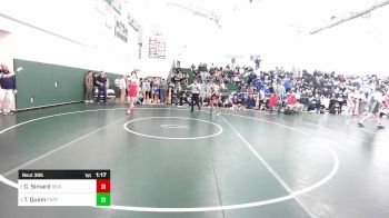 175 lbs Semifinal - Conlan Simard, Berlin vs Tyler Quinn, Portland/Cromwell