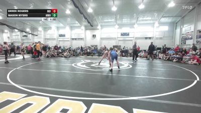 102 lbs Round Robin 1 - Derek Rogers, Indiana Outlaws - MS vs Mason Myers, Armory Athletics - MS