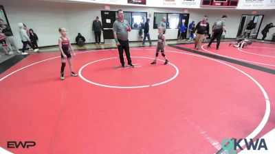 55 lbs Rr Rnd 2 - Maverick Reid, Pocola Youth Wrestling vs Alex Korte, Wagoner Takedown Club