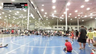 128 lbs Rr Rnd 2 - Alex Marchetti, Mat Assassins Red - HSC vs Abramm Schaffer, Steller Trained Embo - HSC