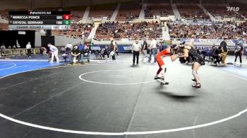 114-D1 Champ. Round 1 - Rebecca Ponce, Desert Ridge High School vs Crystal Serrano, Tucson High Magnet School