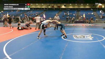 157 lbs Consi Of 16 #2 - Brian Chamberlain, PA vs Gavin Regis, UT